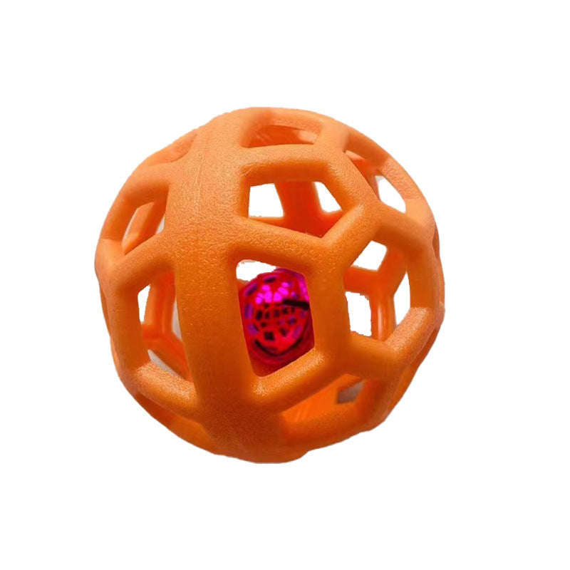 Jouet Ballon à Mâcher pour Chien en TPR, Jouet Interactif d'Entraînement pour Chiens de Petite et Grande Taille, Nettoyage des Dents, Fournitures Molaire, Jouet Ballon pour Animaux Extérieurs.