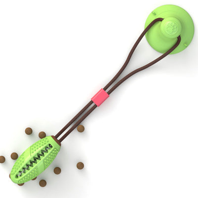 Jouets pour Chien avec Coupelle en Silicone à Ventouse, Jouet Interactif en Forme de Balle pour Chien, Jouet à Mâcher, Morsure, Nettoyage des Dents, Brosse à Dents, Nourrissage, Fournitures pour Animaux.