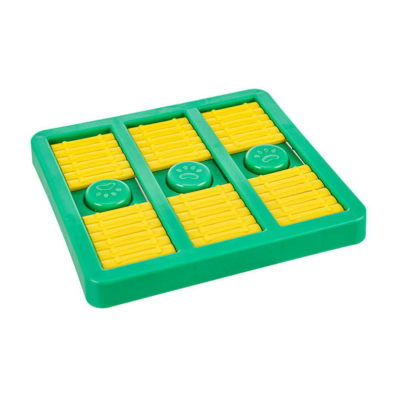 Jouets interactifs rotatifs éducatifs pour chiens, jouets pour animaux à nourriture qui fuit, jouets lents pour nourrir les animaux.