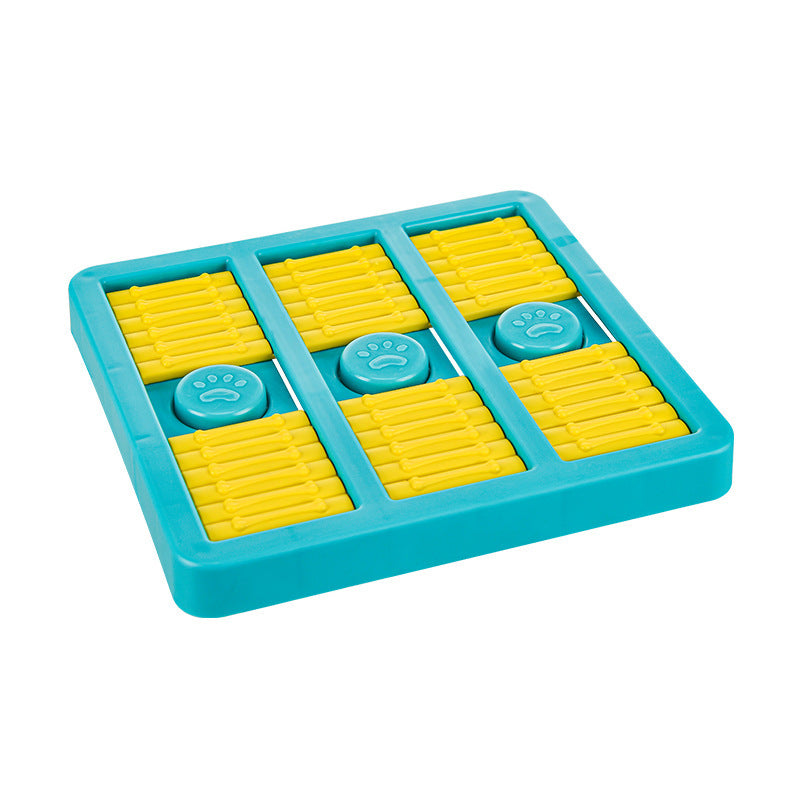 Jouets interactifs rotatifs éducatifs pour chiens, jouets pour animaux à nourriture qui fuit, jouets lents pour nourrir les animaux.