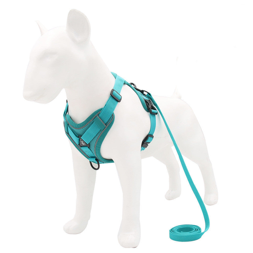 Harnais pour chien en nylon réfléchissant