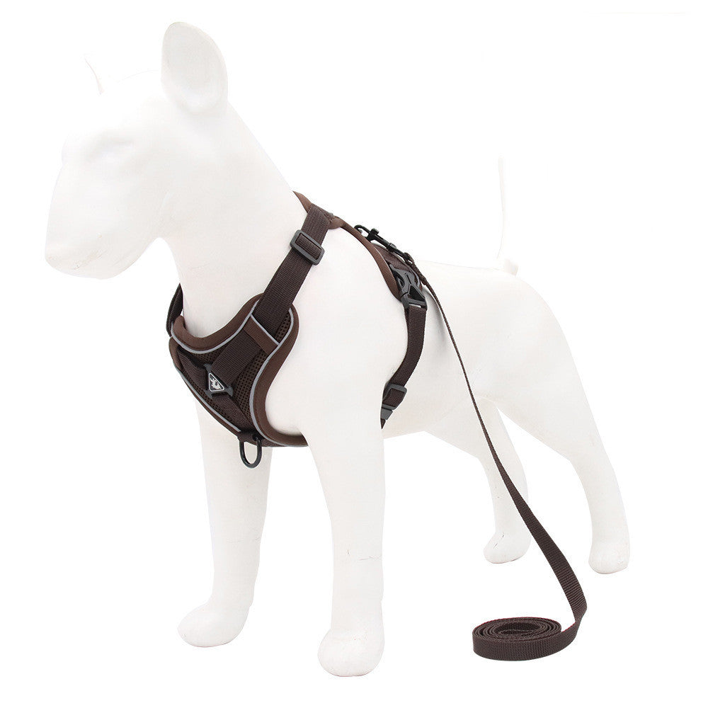 Harnais pour chien en nylon réfléchissant