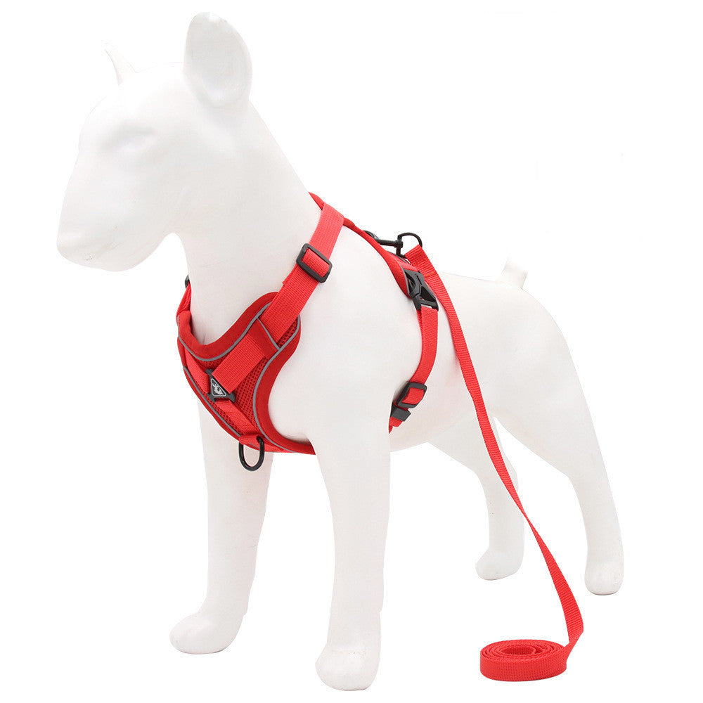 Harnais pour chien en nylon réfléchissant