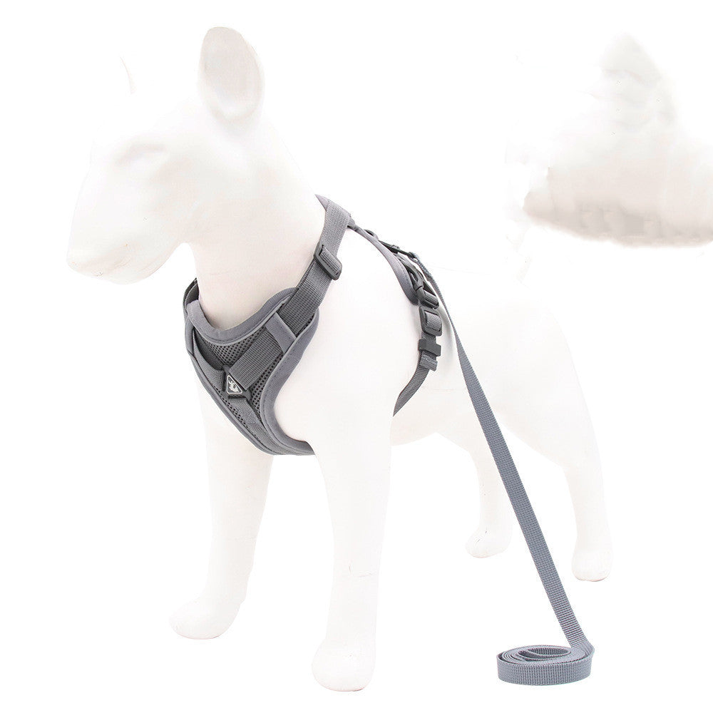 Harnais pour chien en nylon réfléchissant