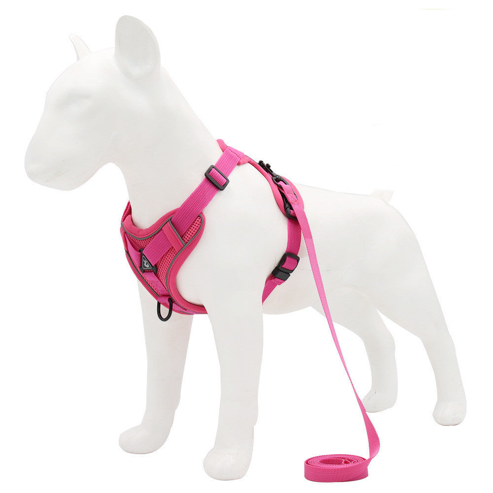 Harnais pour chien en nylon réfléchissant