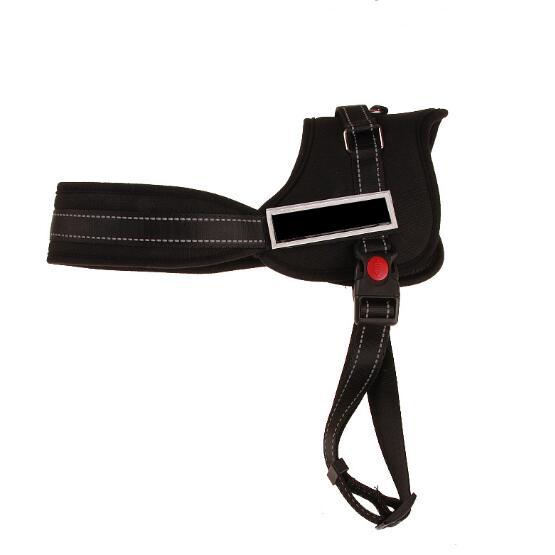 Harnais de sport large pour chiens à large poitrine, adapté à l'entraînement.