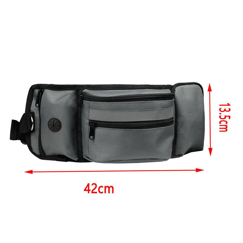 Sac Banane Multifonctionnel pour Course, Promenade et Entraînement de Chien