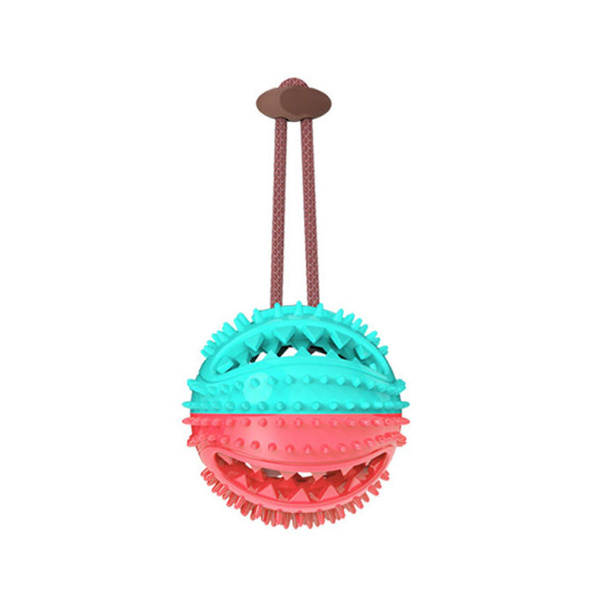 Jouets pour Chien avec Coupelle en Silicone à Ventouse, Jouet Interactif en Forme de Balle pour Chien, Jouet à Mâcher, Morsure, Nettoyage des Dents, Brosse à Dents, Nourrissage, Fournitures pour Animaux.