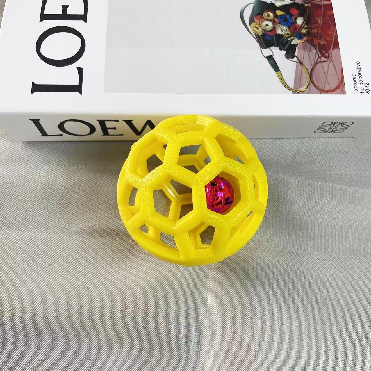 Jouet Ballon à Mâcher pour Chien en TPR, Jouet Interactif d'Entraînement pour Chiens de Petite et Grande Taille, Nettoyage des Dents, Fournitures Molaire, Jouet Ballon pour Animaux Extérieurs.