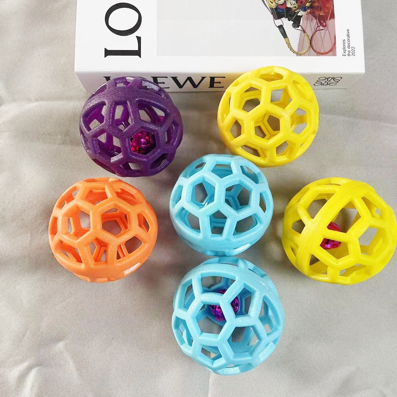 Jouet Ballon à Mâcher pour Chien en TPR, Jouet Interactif d'Entraînement pour Chiens de Petite et Grande Taille, Nettoyage des Dents, Fournitures Molaire, Jouet Ballon pour Animaux Extérieurs.