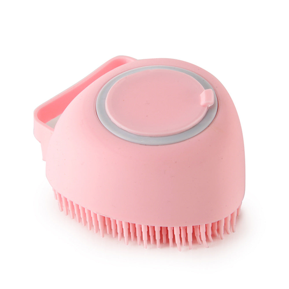 Gants de bain en silicone pour chien, brosse de massage, outil de nettoyage pour salle de bain, peigne pour chat et chien, brosse pour le bain, fournitures de toilettage pour chien.
