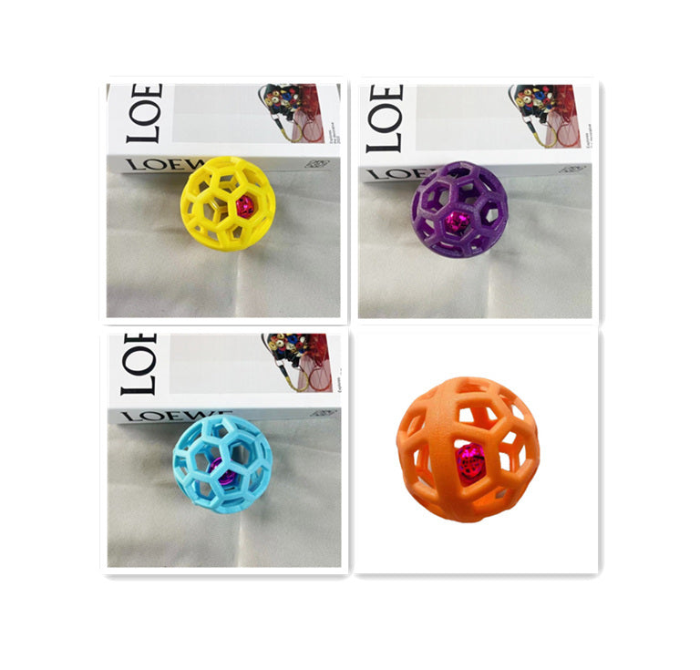 Jouet Ballon à Mâcher pour Chien en TPR, Jouet Interactif d'Entraînement pour Chiens de Petite et Grande Taille, Nettoyage des Dents, Fournitures Molaire, Jouet Ballon pour Animaux Extérieurs.