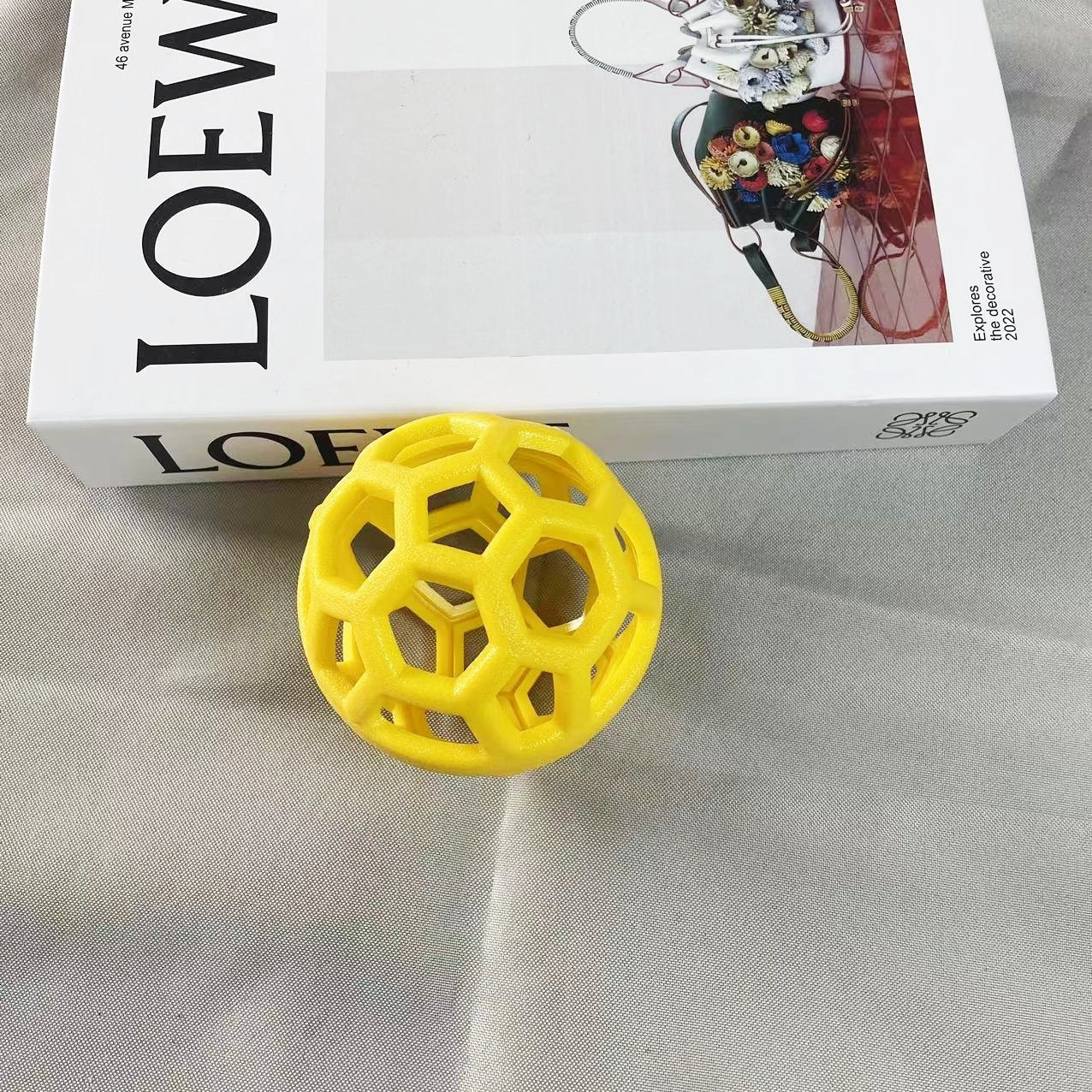 Jouet Ballon à Mâcher pour Chien en TPR, Jouet Interactif d'Entraînement pour Chiens de Petite et Grande Taille, Nettoyage des Dents, Fournitures Molaire, Jouet Ballon pour Animaux Extérieurs.
