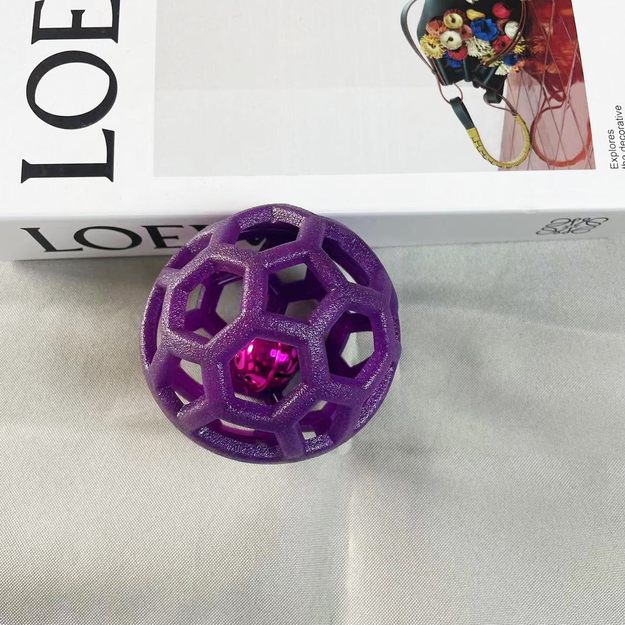 Jouet Ballon à Mâcher pour Chien en TPR, Jouet Interactif d'Entraînement pour Chiens de Petite et Grande Taille, Nettoyage des Dents, Fournitures Molaire, Jouet Ballon pour Animaux Extérieurs.