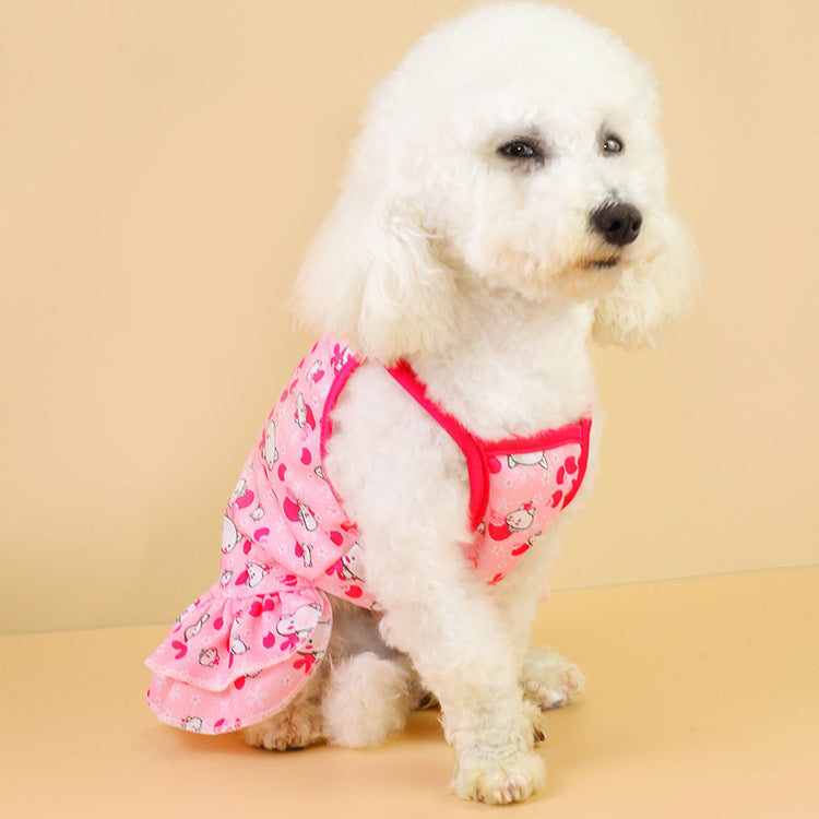 Une robe de princesse pour chien