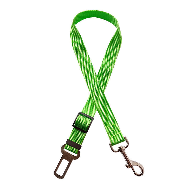 Ceinture de sécurité réglable pour animaux (chat/chien), siège de voiture pour animaux, harnais pour chien avec clip de laisse, levier de sécurité, colliers pour chiens, accessoires pour animaux.