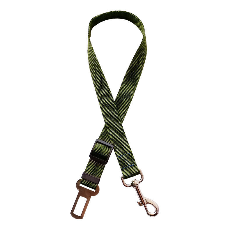 Ceinture de sécurité réglable pour animaux (chat/chien), siège de voiture pour animaux, harnais pour chien avec clip de laisse, levier de sécurité, colliers pour chiens, accessoires pour animaux.