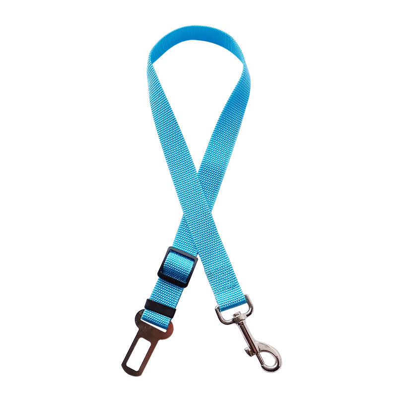Ceinture de sécurité réglable pour animaux (chat/chien), siège de voiture pour animaux, harnais pour chien avec clip de laisse, levier de sécurité, colliers pour chiens, accessoires pour animaux.