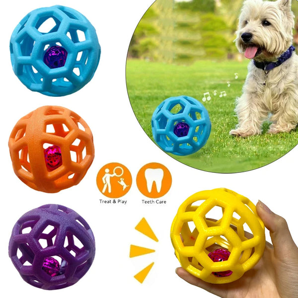 Jouet Ballon à Mâcher pour Chien en TPR, Jouet Interactif d'Entraînement pour Chiens de Petite et Grande Taille, Nettoyage des Dents, Fournitures Molaire, Jouet Ballon pour Animaux Extérieurs.